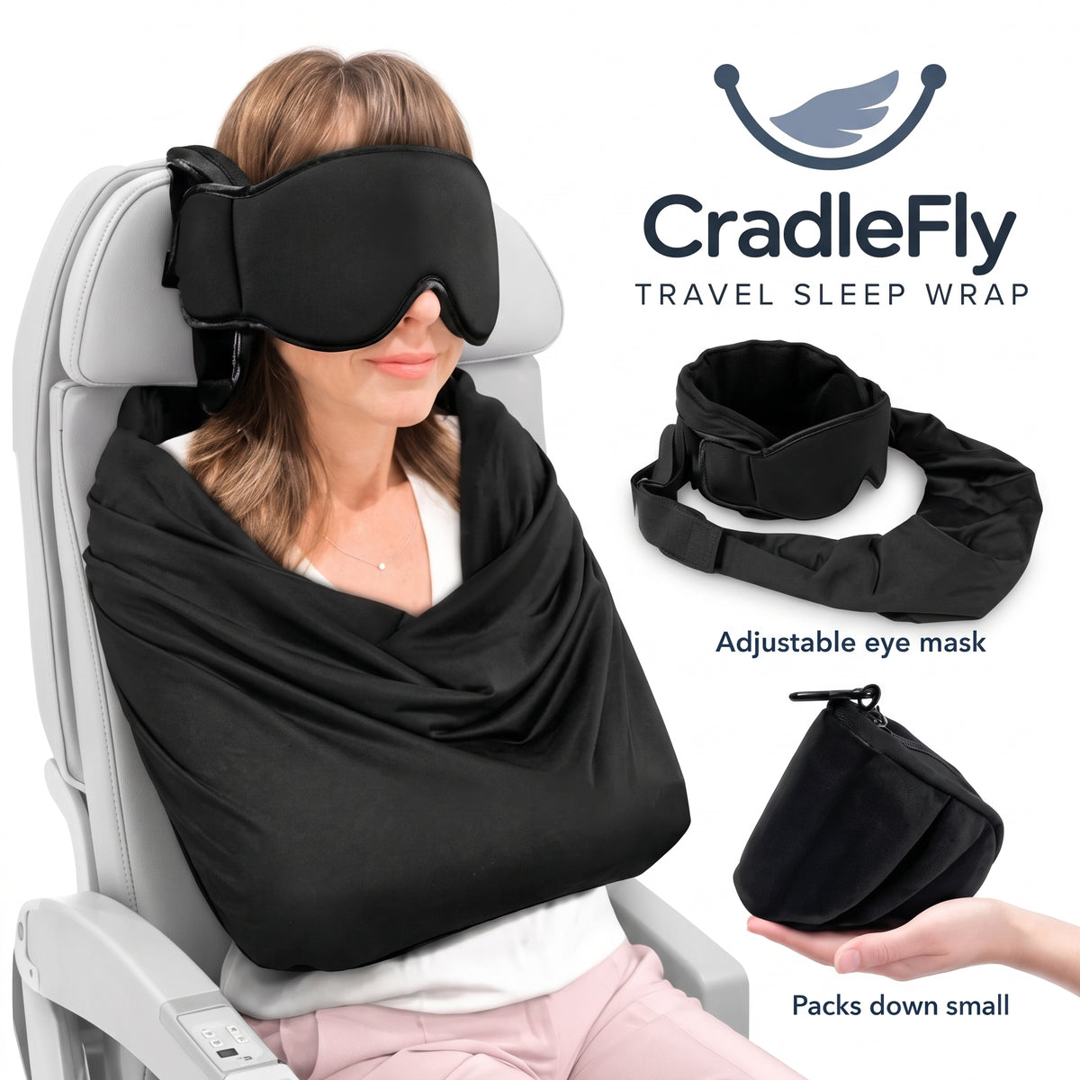 CradleFly™ First Class 3-in-1 Travel Sleep Set